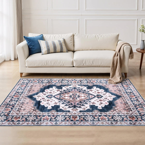 Artiss Floor Rug 160X230cm Large Washable Persian Area Rug Living Room Carpet Rugs