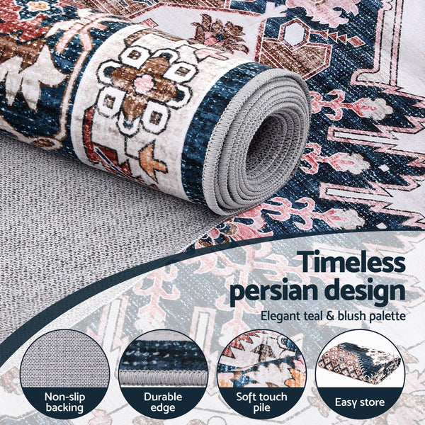 Artiss Floor Rug 200X290cm Large Washable Persian Area Living Room Carpet Rugs