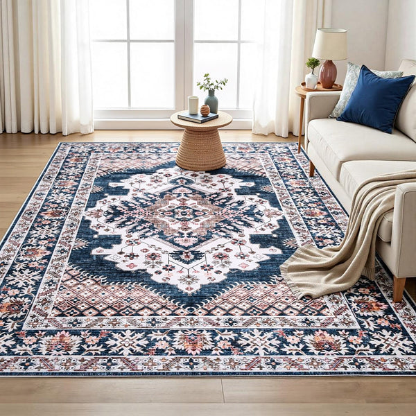 Artiss Floor Rug 200X290cm Large Washable Persian Area Living Room Carpet Rugs
