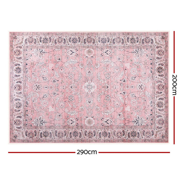 Polyester Floor Rug Washable Large Rectangle Vintage Design Carpet Rugs