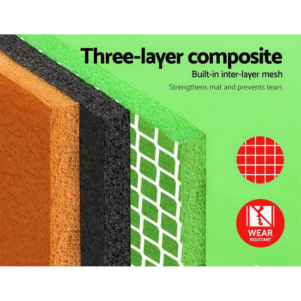 Weisshorn Floating Water Mat 2.7X1.8M Foam Pad Swimming Pool Island Platform Inflatable & Kid Pools