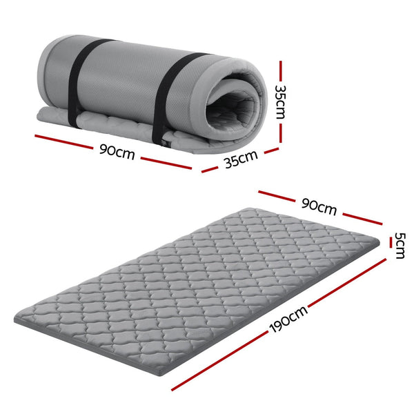 Giselle Single Foldable Camping Mattress Outdoor Sleeping Sleeping Mats