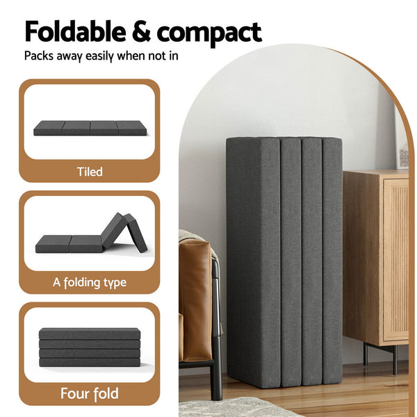 Giselle Foldable Mattress Folding Foam Double Mattresses