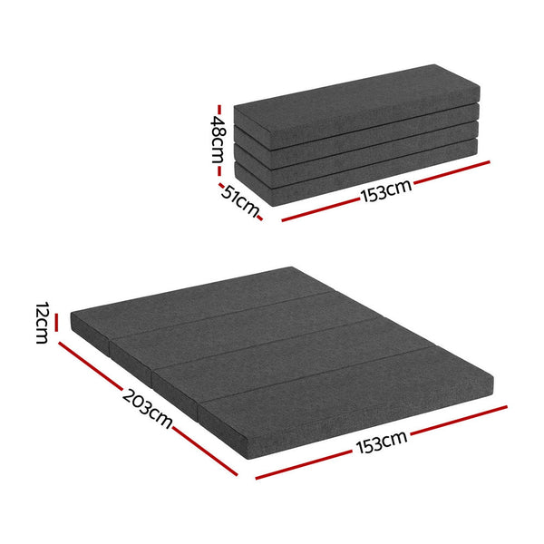 Giselle Foldable Mattress Folding Foam Queen Mattresses