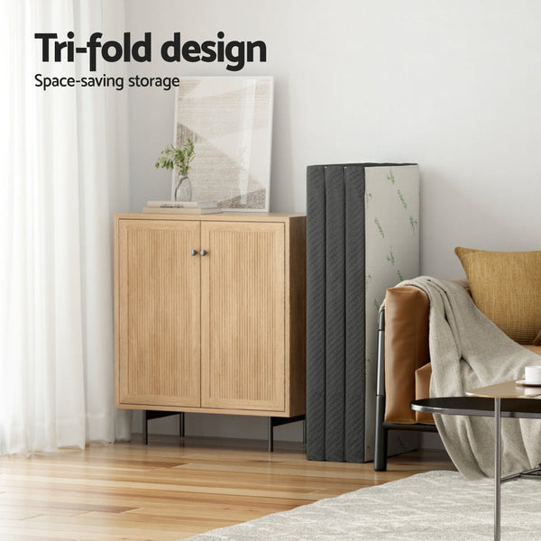 Giselle Foldable Mattress Folding Foam Double Bamboo Mattresses