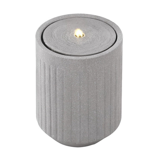 Gardeon Solar Fountain Water Feature Outdoor Fountain Led Lights Beige Outdoor Fountains