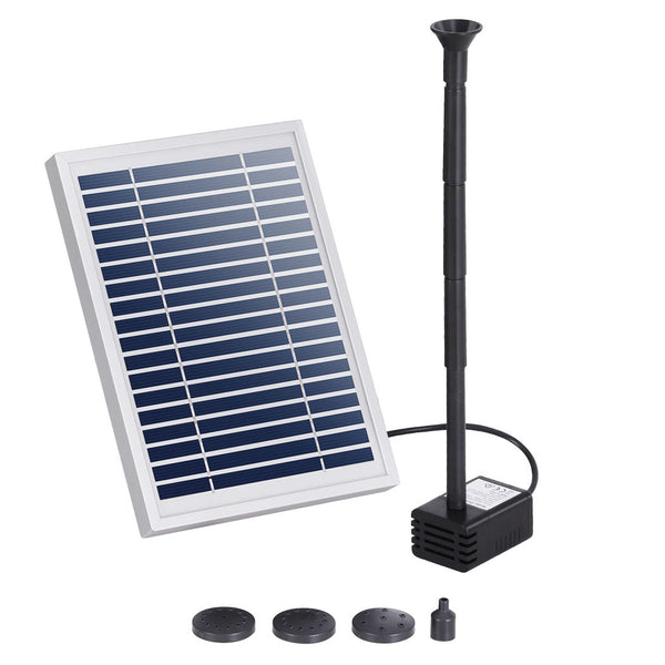 Gardeon Solar Pond Pump Submersible Water Fountain Kit 4.4Ft Ponds & Fountain Pumps