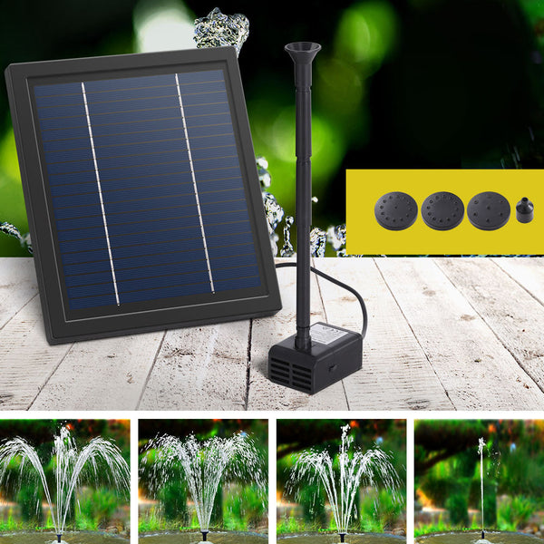 Gardeon Solar Pond Pump Submersible Water Fountain Kit 6.1Ft Ponds & Fountain Pumps