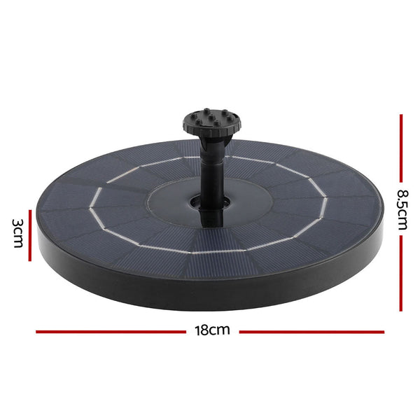Gardeon Floating Solar Pond Water Fountain Pump Submersible Fountains 250L/H Ponds & Fountain Pumps