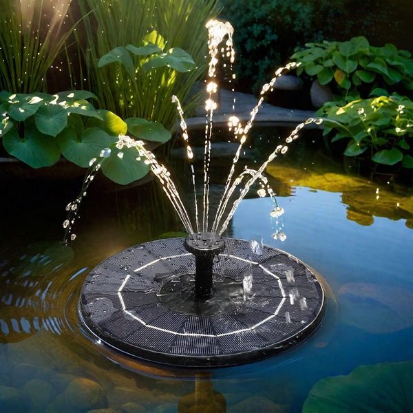 Gardeon Floating Solar Pond Water Fountain Pump Submersible Fountains 250L/H Ponds & Fountain Pumps