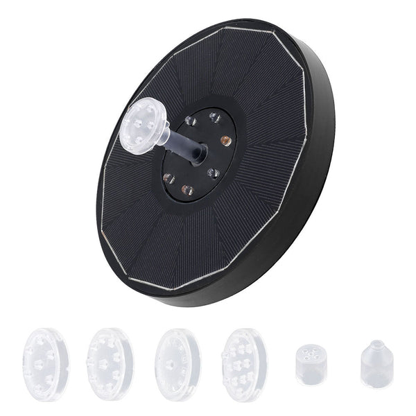 Gardeon Floating Solar Pond Water Fountain Pump Outdoor Fountains Led Light Ponds & Fountain Pumps