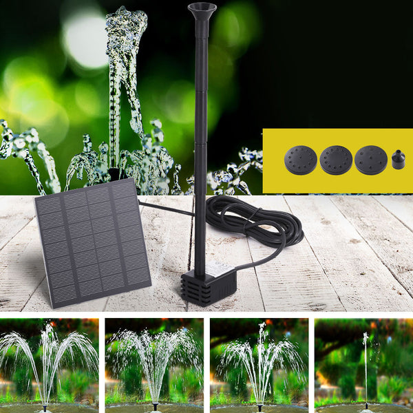 Gardeon Solar Pond Pump Submersible Water Fountain Kit 2.6Ft Ponds & Fountain Pumps