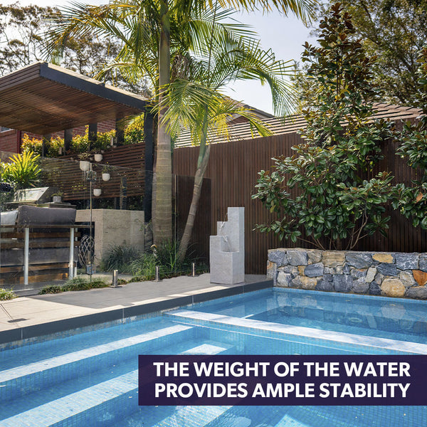 Protege Contemporary Solar Water Fountain Outdoor Garden Feature Cascading Design With Panel Kit Led Lights Grey Outdoor Fountains