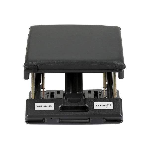 Artiss Foot Rest Stool Office Under Desk Fold Footrest Massage Cushion Pad Black Dressing Tables