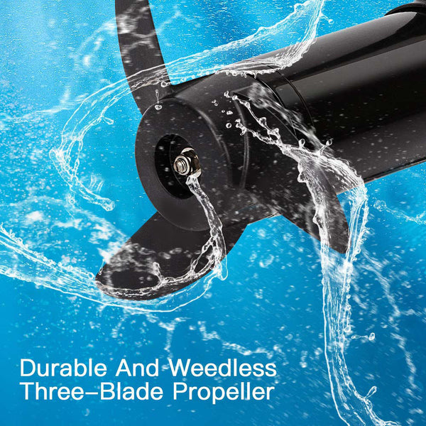 45 Lbs Electric Trolling Motor Inflatable Boat Outboard Engine Fishing Marine Boat Engines