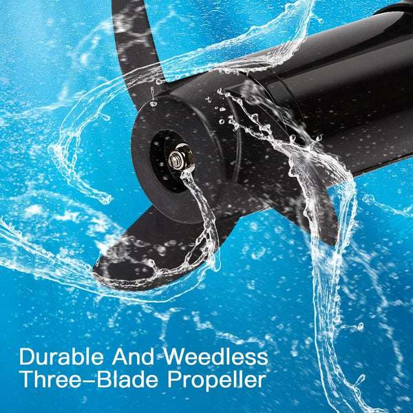 60Lbs Electric Trolling Motor Inflatable Boat Fishing Marine Outboard Engine Kayaks