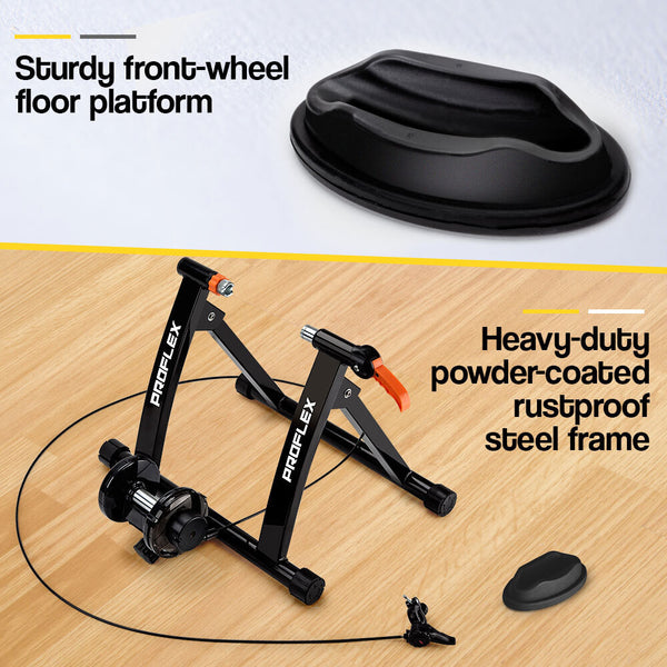 Proflex Indoor Bicycle Trainer Bike Cycling Stationary Magnetic Stand Training Exercise Bikes