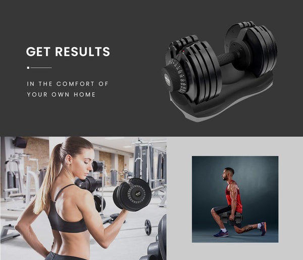 Ativafit 2 X 12.5Kg Weight Dumbbell Set For Home Gym Fitness Training Dumbbells