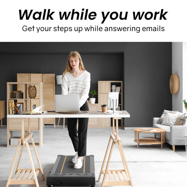 Proflex Electric Walking Pad Under Desk Treadmill Compact Foldable Size Tablet Holder Lcd Display Or Light Jog Treadmills