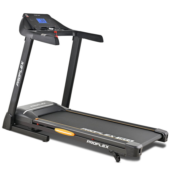 Proflex Trx4 Electric Treadmill Medium Size Foldable Suspension Bluetooth Usb/Mp3 Pulse Sensors Fitness Tracker Treadmills