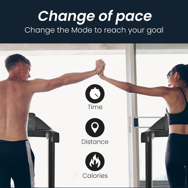 Proflex Trx4 Electric Treadmill Medium Size Foldable Suspension Bluetooth Usb/Mp3 Pulse Sensors Fitness Tracker Treadmills