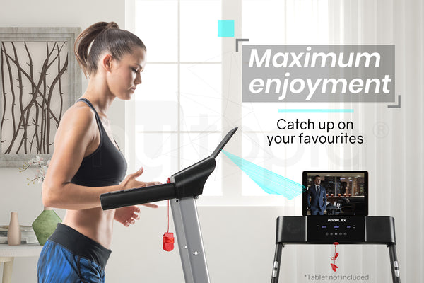 Proflex Treadmill Bluetooth Running Machine Foldable Compact Small Home Electric Treadmills