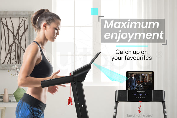 Proflex Treadmill Bluetooth Running Machine Foldable Small Compact Home Electric Treadmills