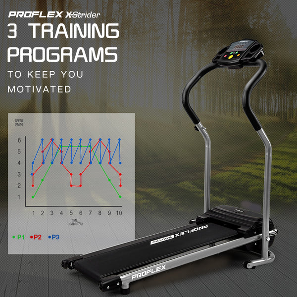 Proflex Mini Walking Electric Treadmill Compact Exercise Machine Fitness Equipment Treadmills
