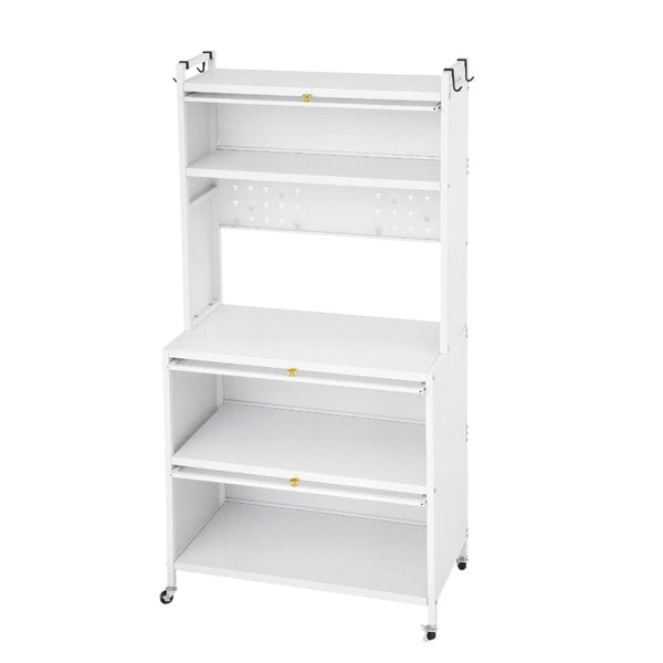 Artiss Kitchen Storage Cabinet Sideboard White 80 X 40 164 Cm Kitchen Cabinet Doors And Fronts