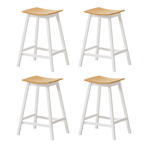Artiss 4X Bar Stools Chairs Oak Benches Bar Stools