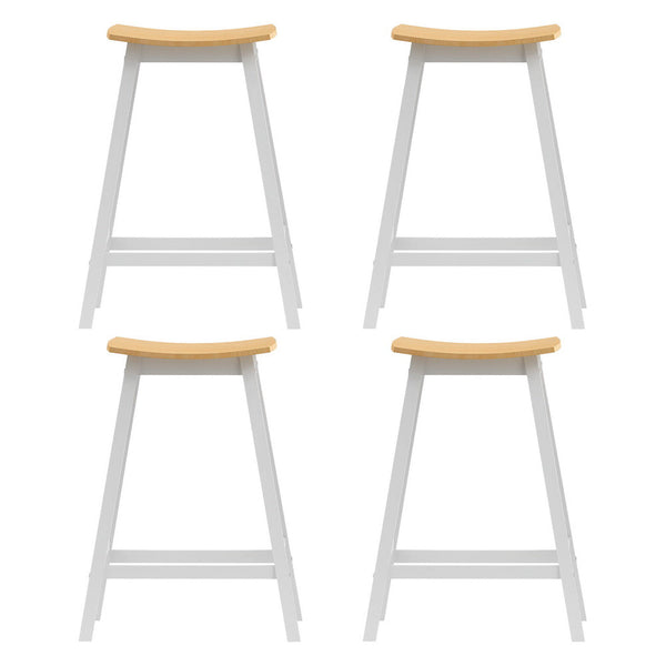 Artiss 4X Bar Stools Chairs Oak Benches Bar Stools