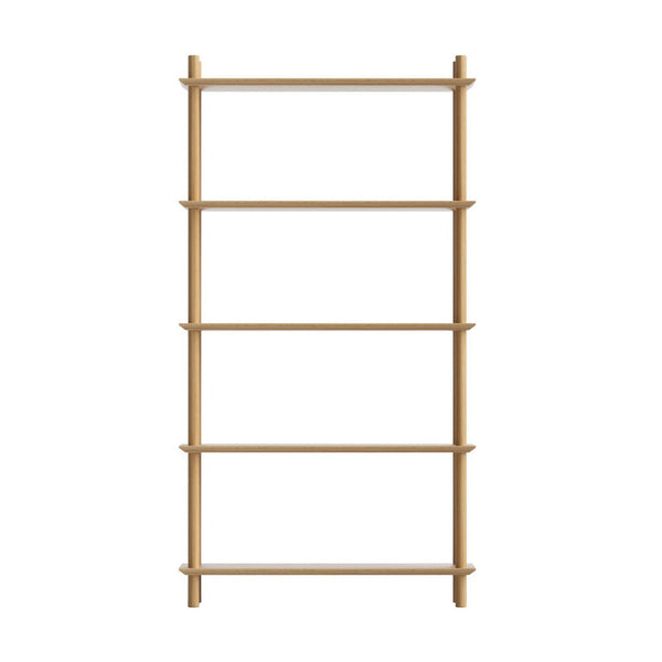 Artiss Bookshelf 5 Tiers Bookcase Display Shelves Wooden Storage Stand Rack Pine Bookshelves