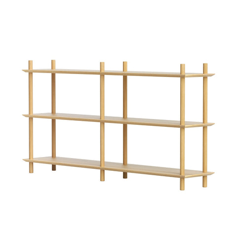 Pine Wood Mdf 3 Tier Bookshelf Storage Rack Furniture Bookshelves