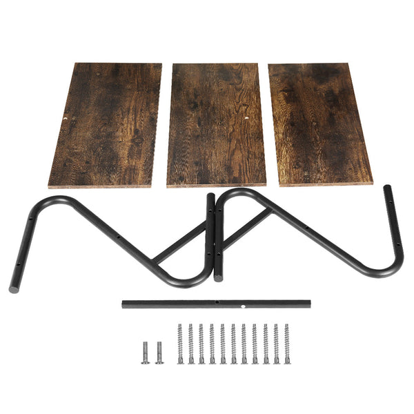 Artiss Shoe Rack Storage Shelves Organiser 3 Tiers Stand Black Shoe Racks