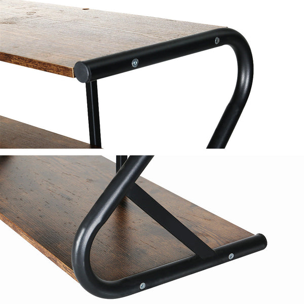 Artiss Shoe Rack Storage Shelves Organiser 3 Tiers Stand Black Shoe Racks