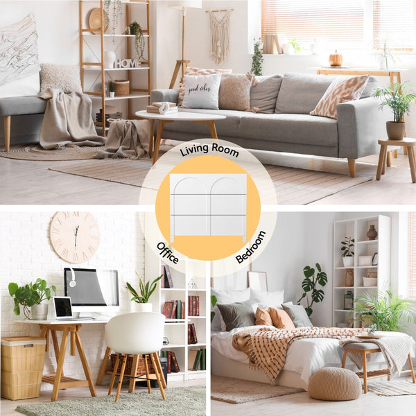 Artiss 3 Chest Of Drawers Lowboy Dresser Cabinet White Dressers & Chests Of Drawers