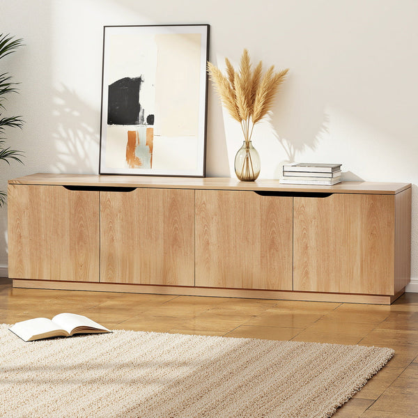 Tv Unit Entertainment Storage Cabinet 180Cm (Pine) Tv Stands & Entertainment Units