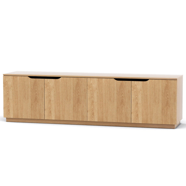 Tv Unit Entertainment Storage Cabinet 180Cm (Pine) Tv Stands & Entertainment Units