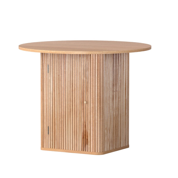 Artiss 1M Dining Table With Storage Base Furniture Dining Tables