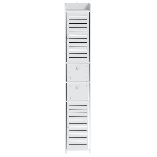 Bathroom Cabinets Artiss Bathroom Toilet Storage Cabinet Laundry Tallboy Cupboard Slim Corner