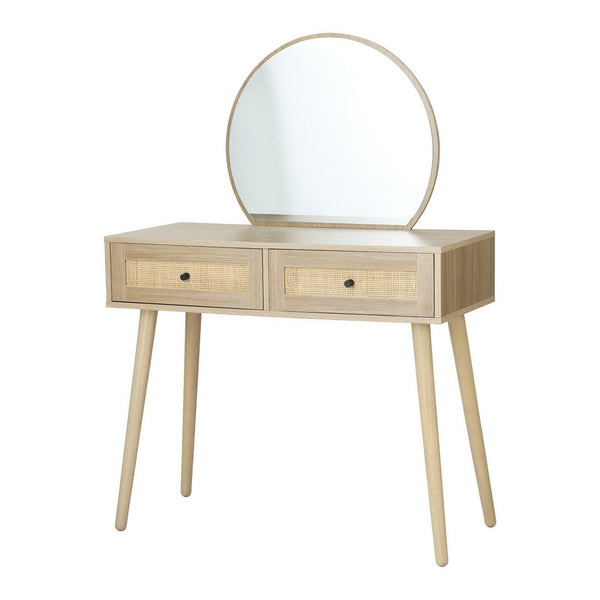 Artiss Dressing Table Set Rattan Frances Dressing Tables