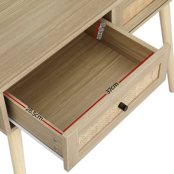 Artiss Dressing Table Set Rattan Frances Dressing Tables