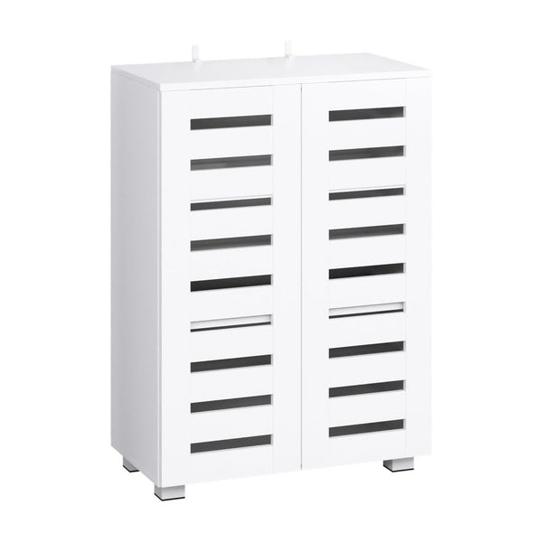 Artiss Shoe Cabinet 20 Pairs 5 Tier White Alster Shoe Cabinets