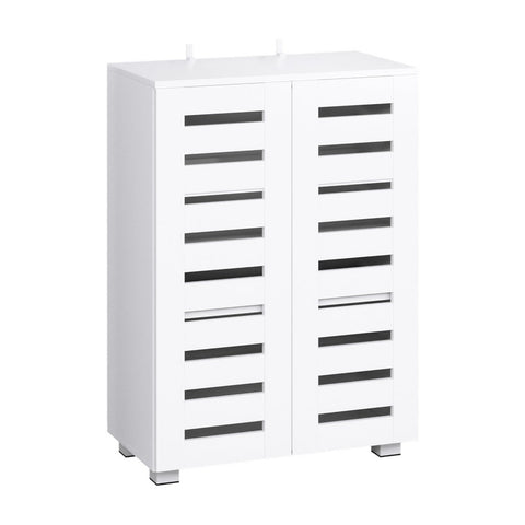 Artiss Shoe Cabinet 20 Pairs 5 Tier White Alster Shoe Cabinets