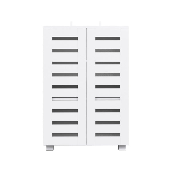 Artiss Shoe Cabinet 20 Pairs 5 Tier White Alster Shoe Cabinets