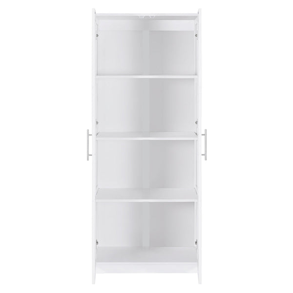 Artiss 2 Door Clothes Wardrobe Cupboard White Wardrobes