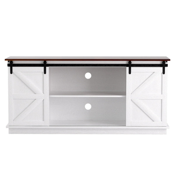 Artiss Buffet Sideboard Storage Cabinet Kitchen Cupboard Sliding Doors White Sideboards & Buffets