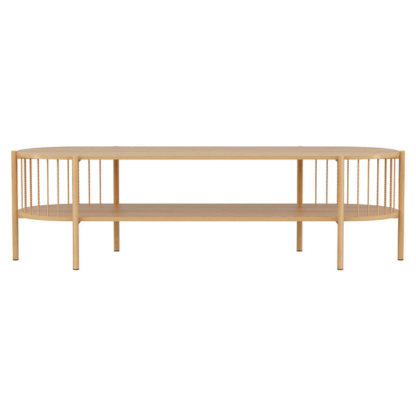 Artiss Tv Unit Entertainment Storage Shelf 148Cm Pine Tv Stands & Entertainment Units