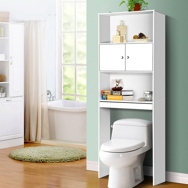 Artiss Bathroom Cabinet Over The Toilet Storage Shelf Bathroom Cabinets
