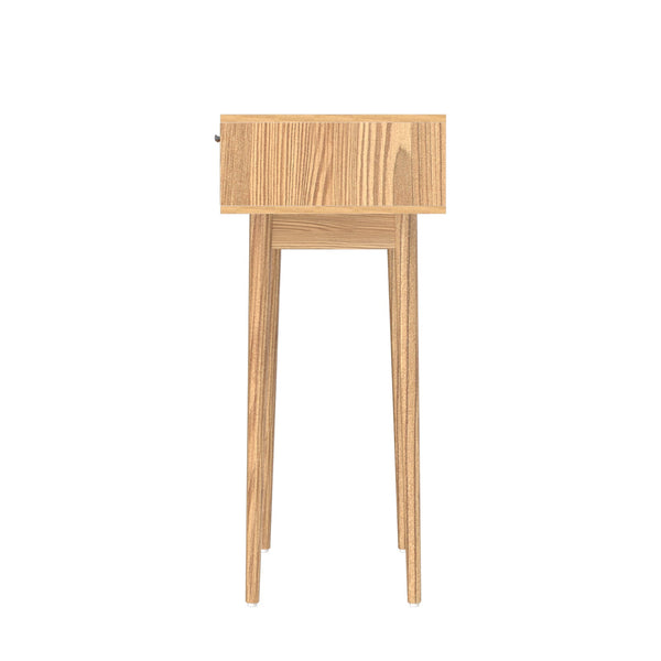 Artiss Console Table 2 Rattan Drawers Tables